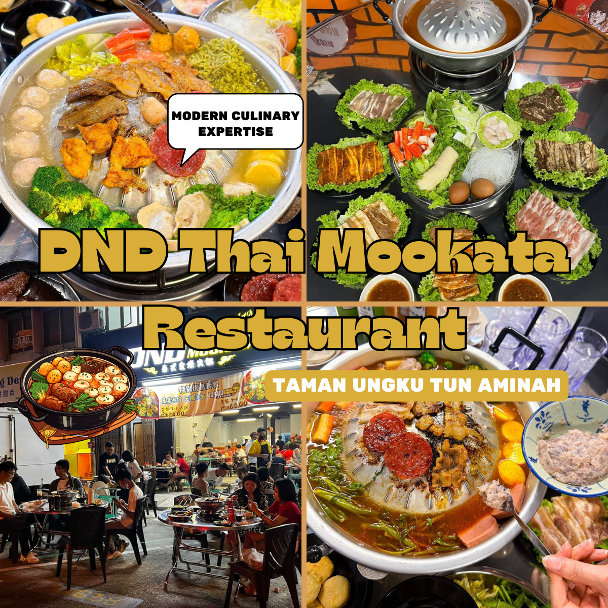 「 DND Thai Mookata Restaurant 」: Sizzle and Simmer to Perfection