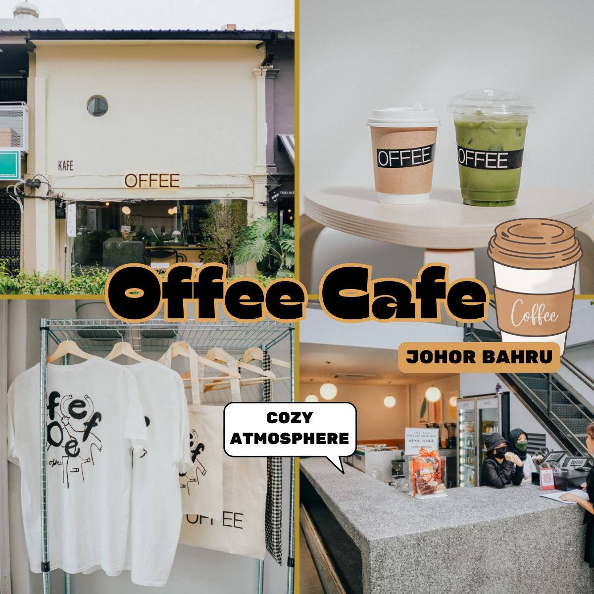 Discover the Delights of「 Offee Cafe 」: A Culinary Oasis in JB!