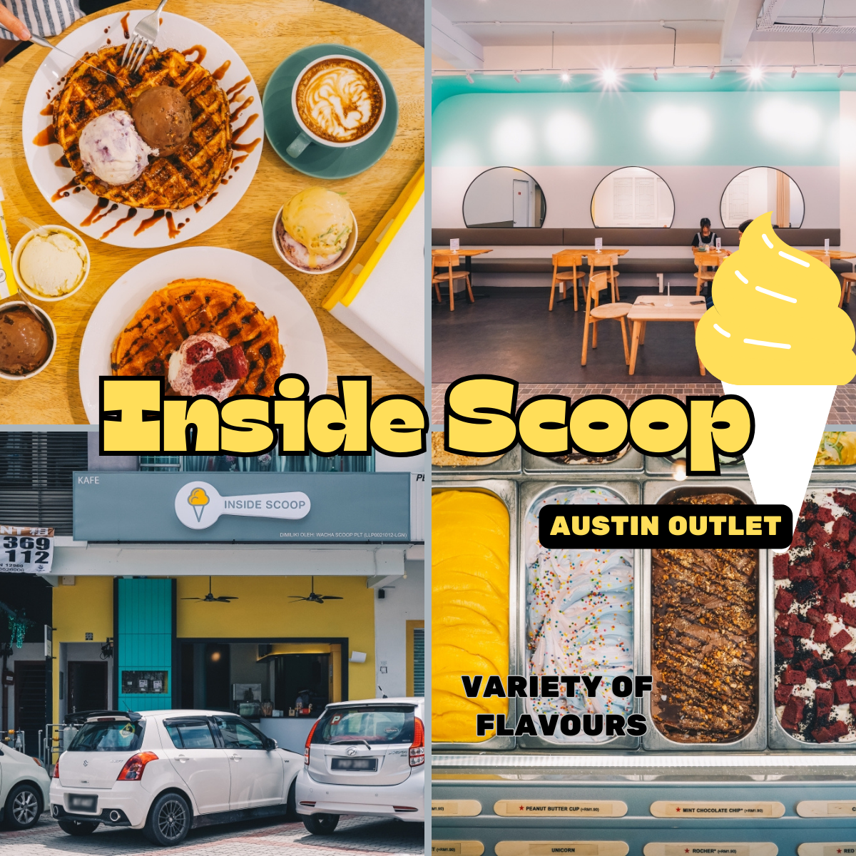 Indulge in Natural Bliss at「 Inside Scoop – Austin Outlet 」