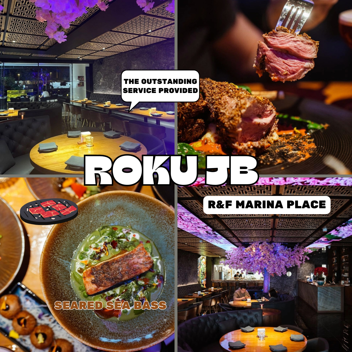 「 ROKU JB 」R&F Marina Place: A Fusion of Flavors in Johor Bahru