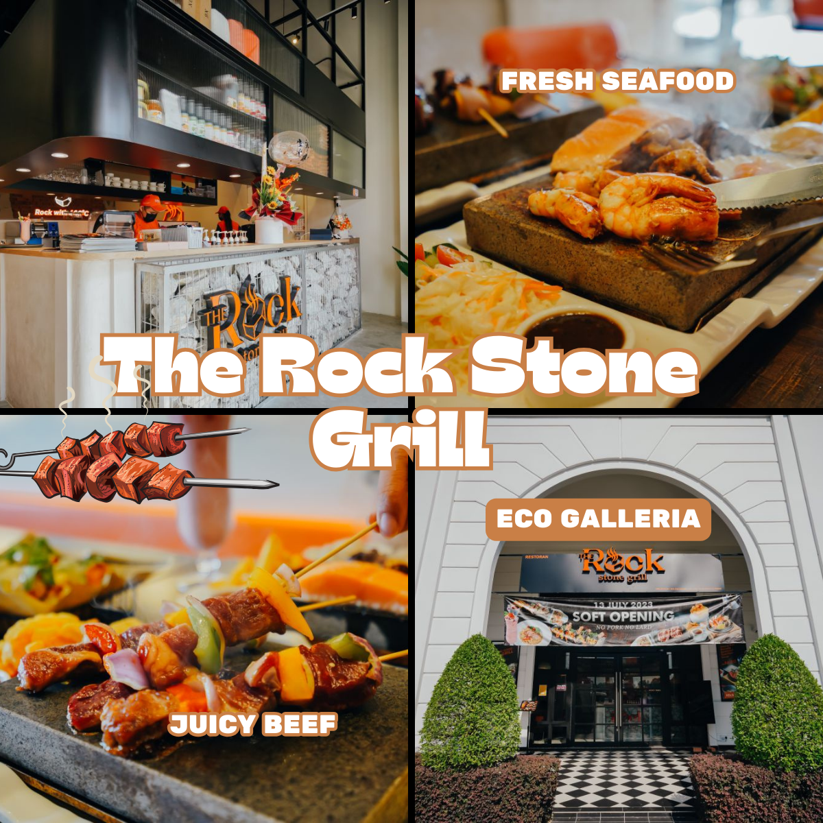Sizzle and Savour at 「 The Rock Stone Grill 」