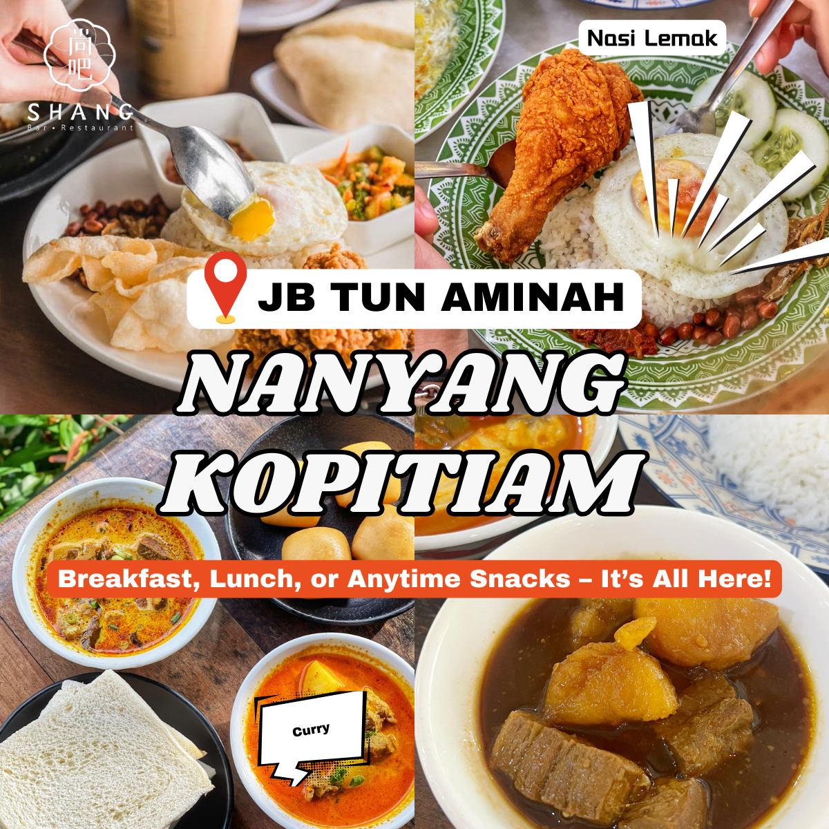 Experience Nanyang Kopitiam Tun Aminah, A Cozy Hideaway with Traditional Nanyang Flavors and Comforting Meals!